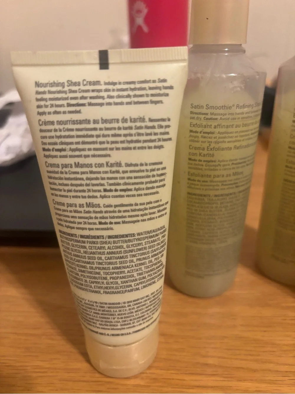 Mary Kay Satin Hands Hand Cream & Lotions – Cream and Green Accents
